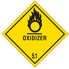 "Oxidizer - 5.1" Labels