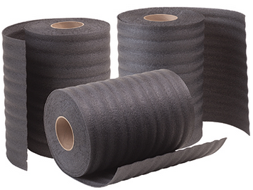 Perforated Recycled Black Foam Rolls